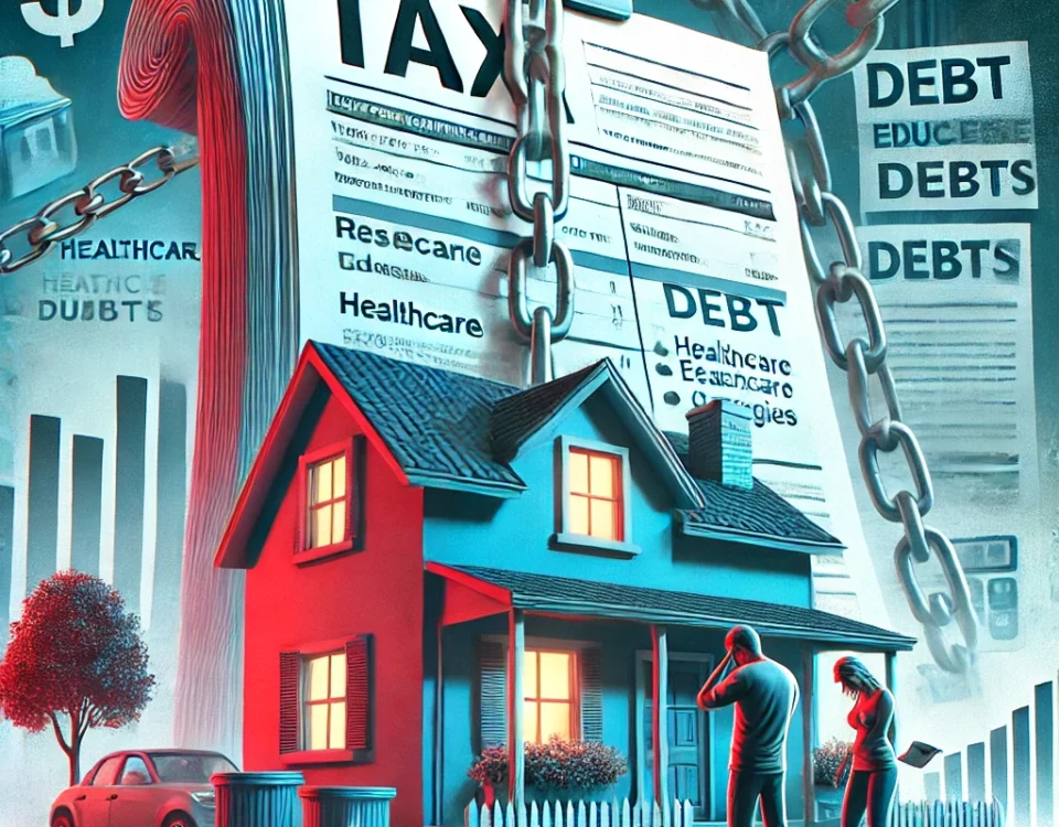 High Taxes Lead to High Household Debt