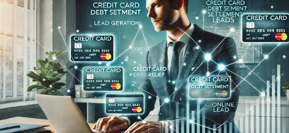 credit card debt settlement leads