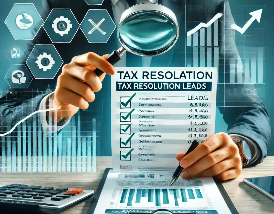 tax resolution leads