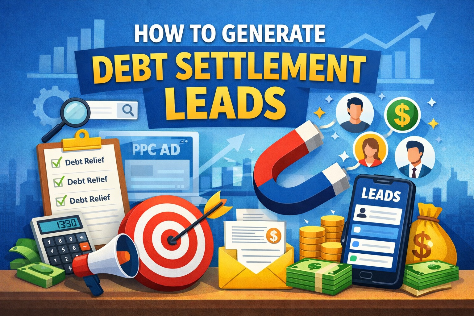 How to Generate Debt Settlement Leads