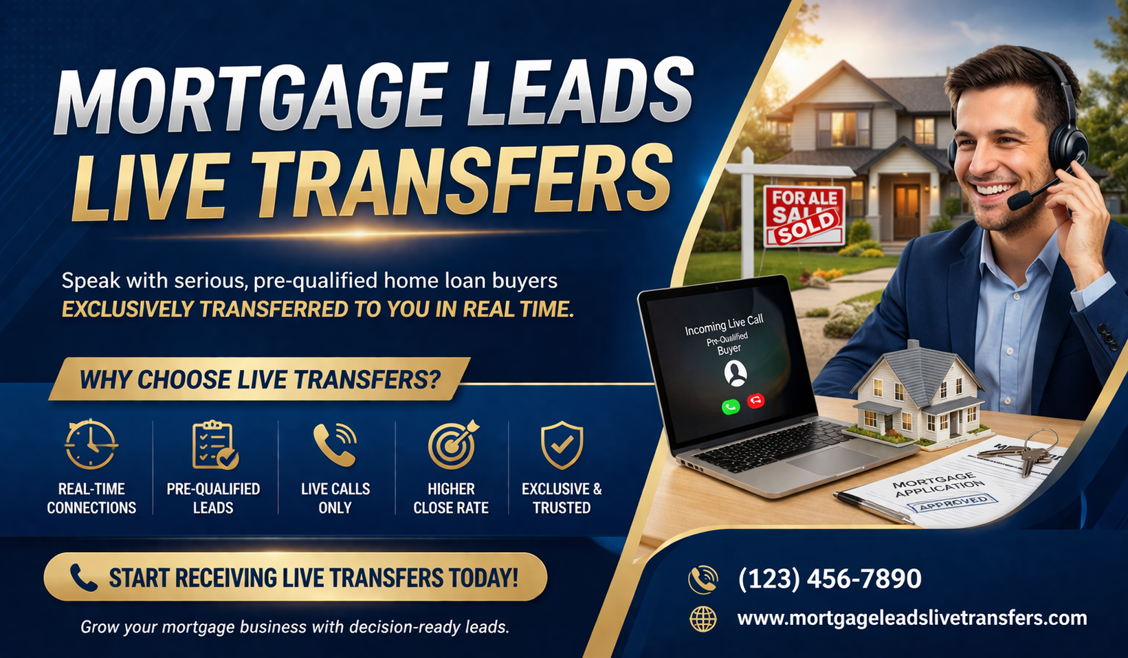 Mortgage Leads Live Transfers