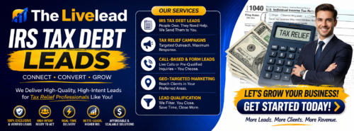 IRS Tax Debt Leads